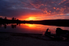 15 Sonnenuntergang am Weißenstädter See